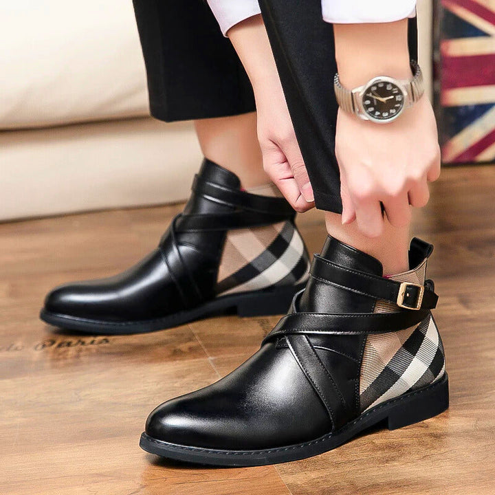 MILANO CHECK BOOTS