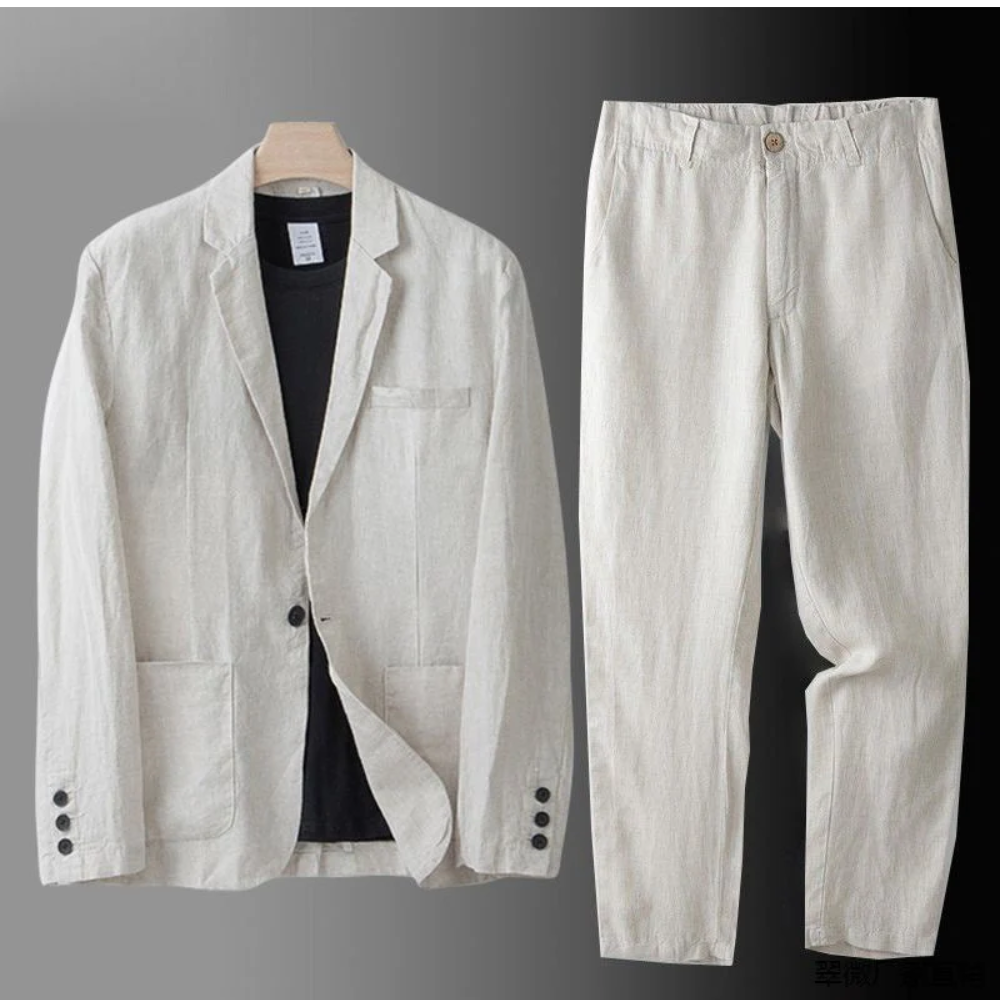 HARRISON™ – Casual Button Cardigan and Trouser Set