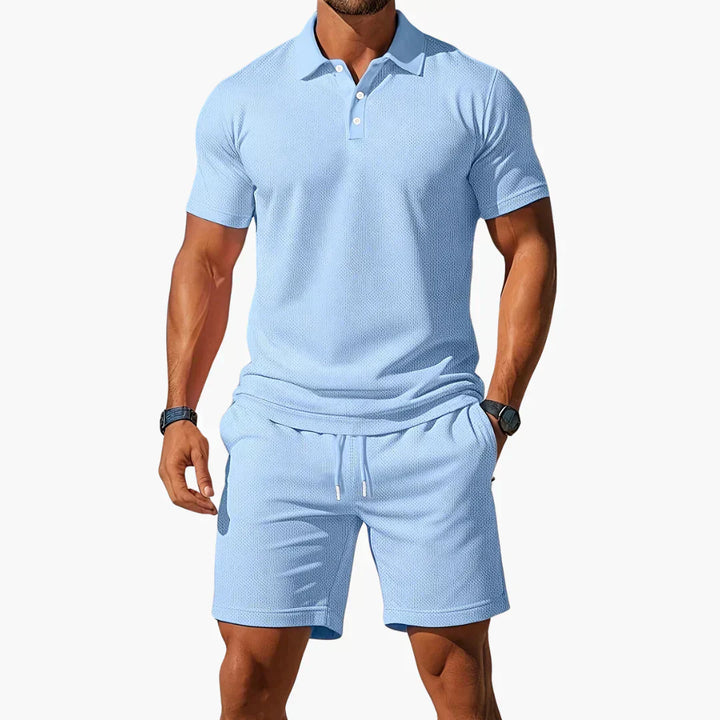 DECLAN™ – Premium Summer Polo & Shorts Set