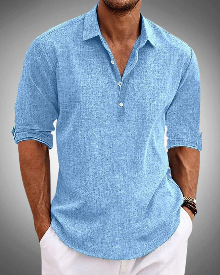 CARTER™ – Classic Button-Up Summer Shirt