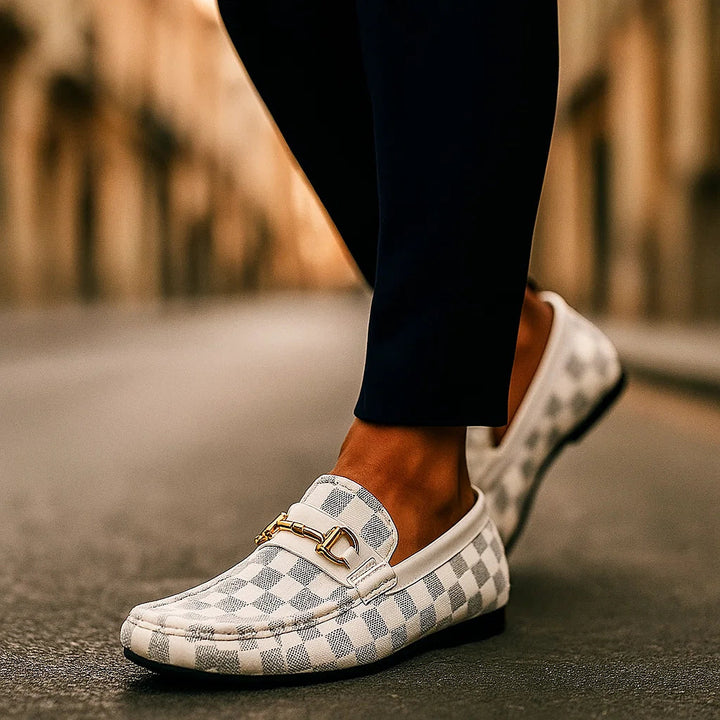 GIANNI™ – Ray Check Loafers