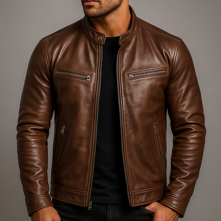 HAWTHORNE™ – Vintage Leather Jacket