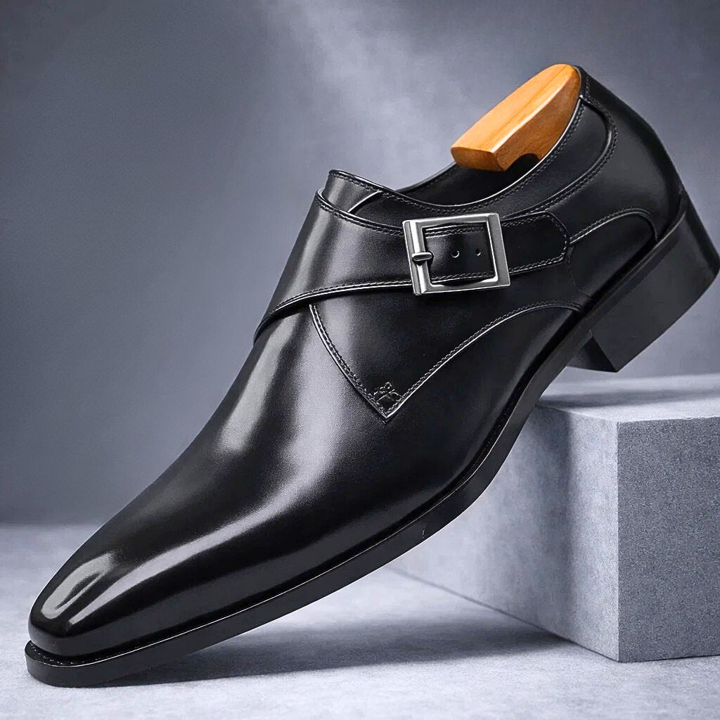 SANTORO™ – Leather Monk Strap