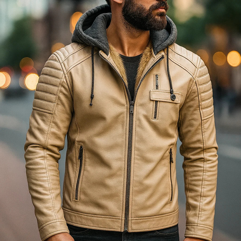 COLT™ – Maddox Leather Hoodie