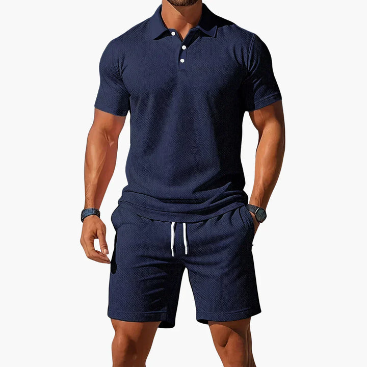 DECLAN™ – Premium Summer Polo & Shorts Set