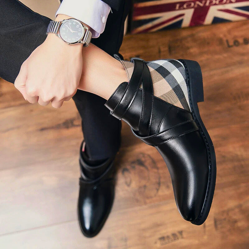 MILANO CHECK BOOTS