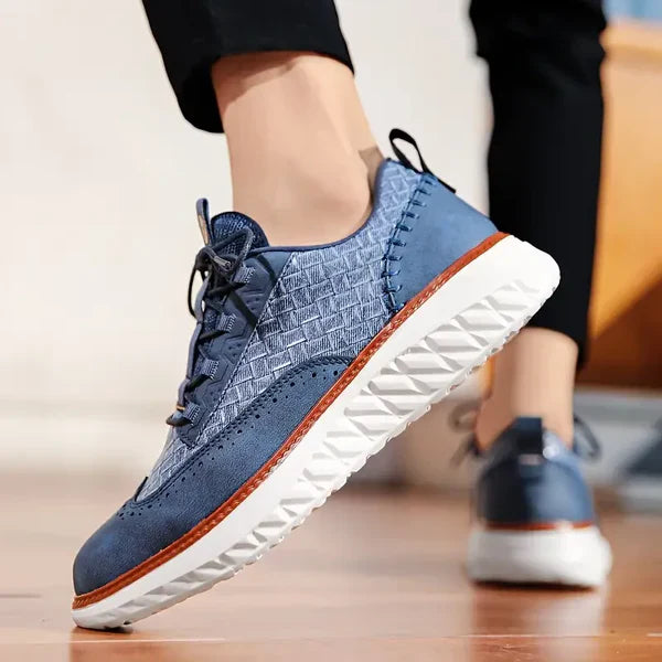 BRAXTON™ – Ridge Leather Sneakers