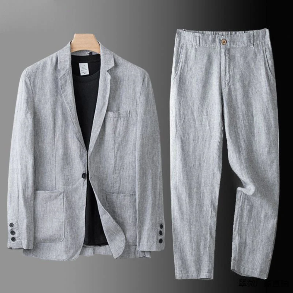 HARRISON™ – Casual Button Cardigan and Trouser Set