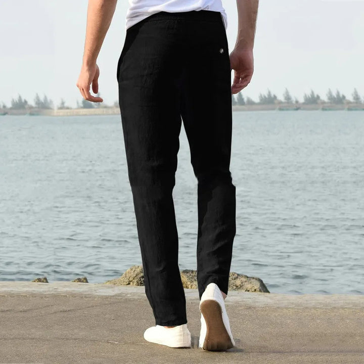 FINLEY™ – Cotton and Linen Trousers