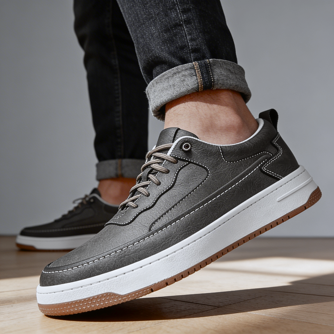 WALKER™ – Brooks Leather Sneakers