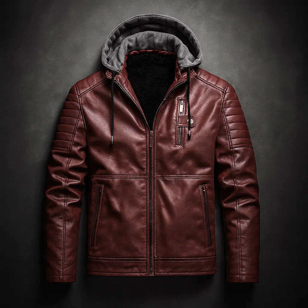 COLT™ – Maddox Leather Hoodie