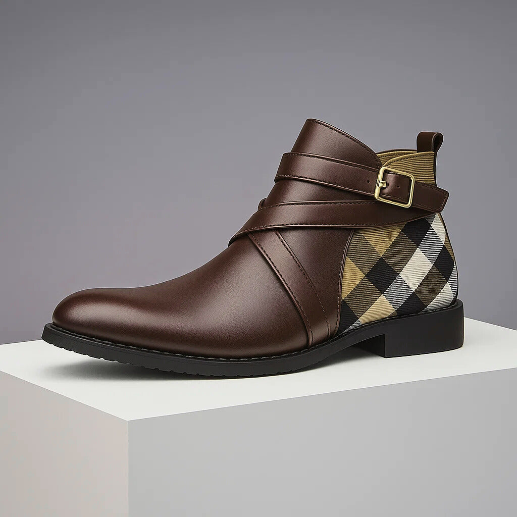 MILANO CHECK BOOTS