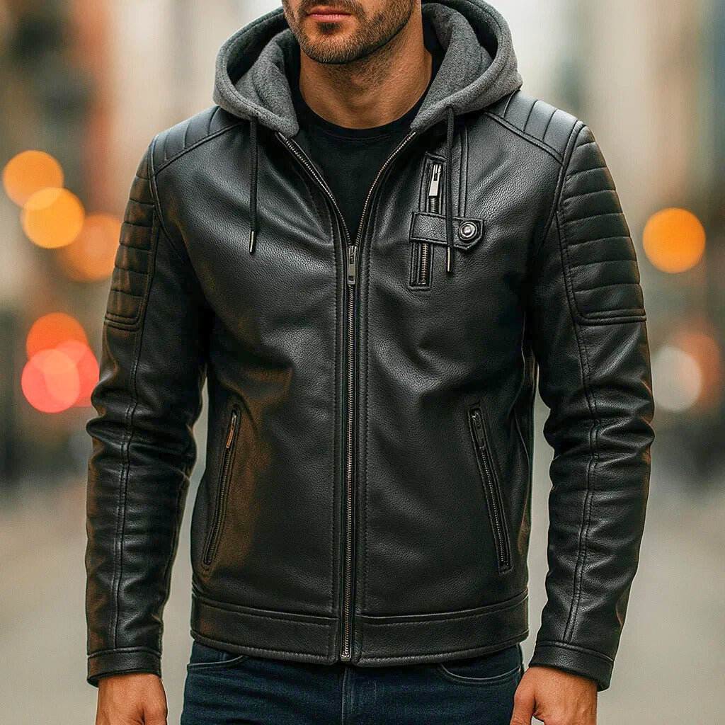 COLT™ – Maddox Leather Hoodie