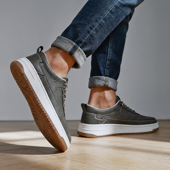 WALKER™ – Brooks Leather Sneakers