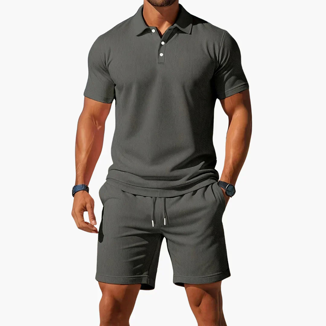 DECLAN™ – Premium Summer Polo & Shorts Set