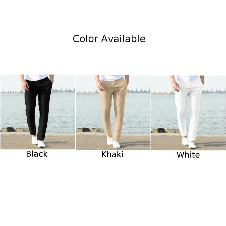 FINLEY™ – Cotton and Linen Trousers