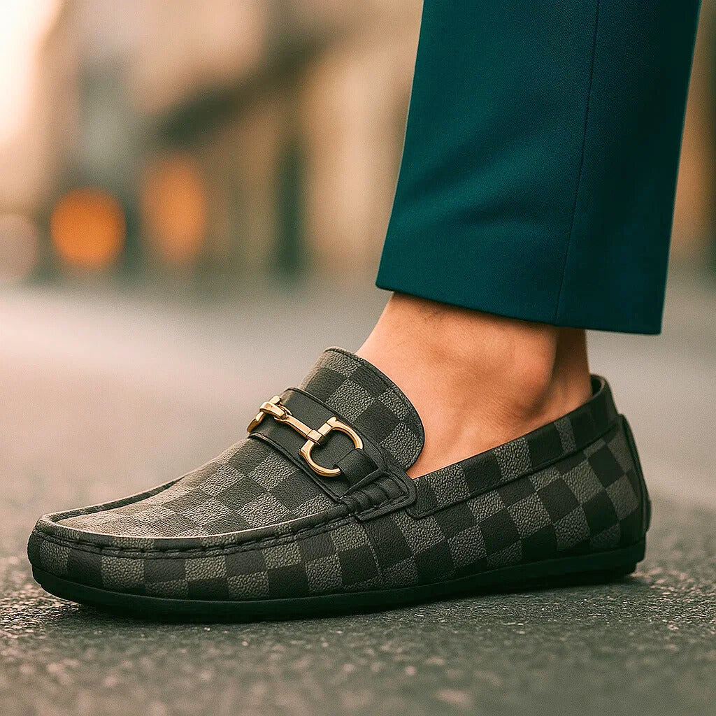 GIANNI™ – Ray Check Loafers