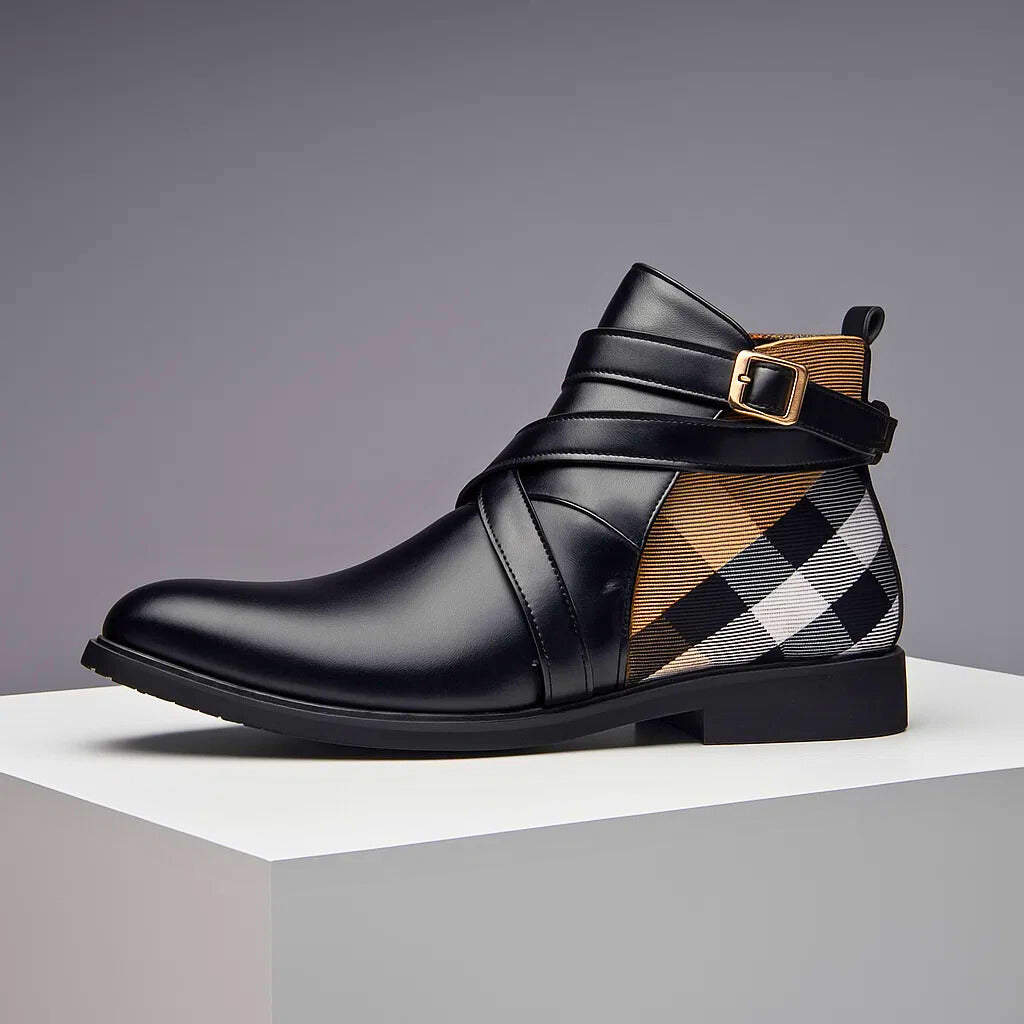 MILANO CHECK BOOTS