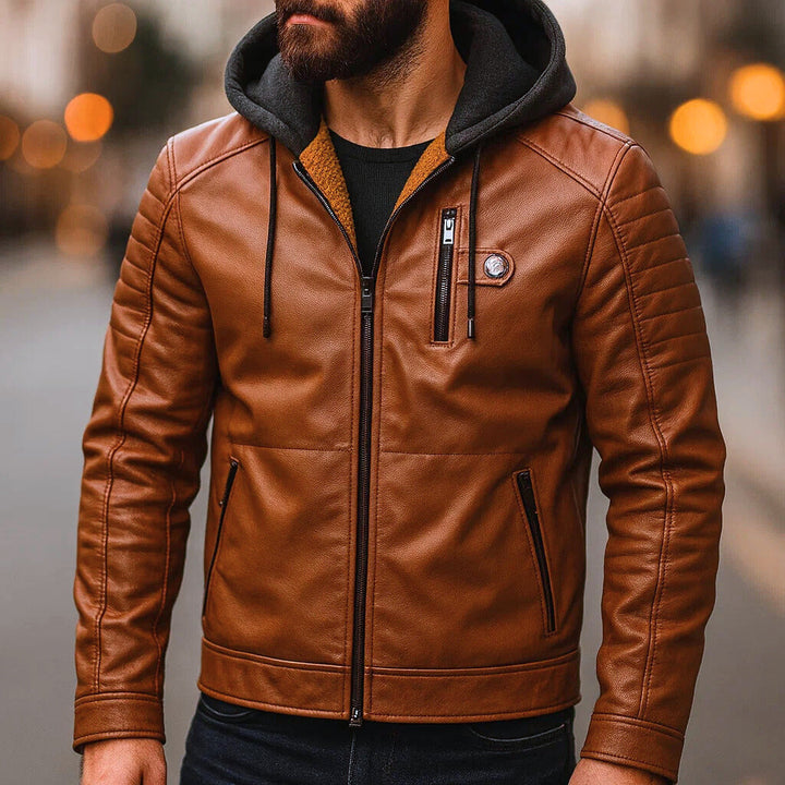 COLT™ – Maddox Leather Hoodie