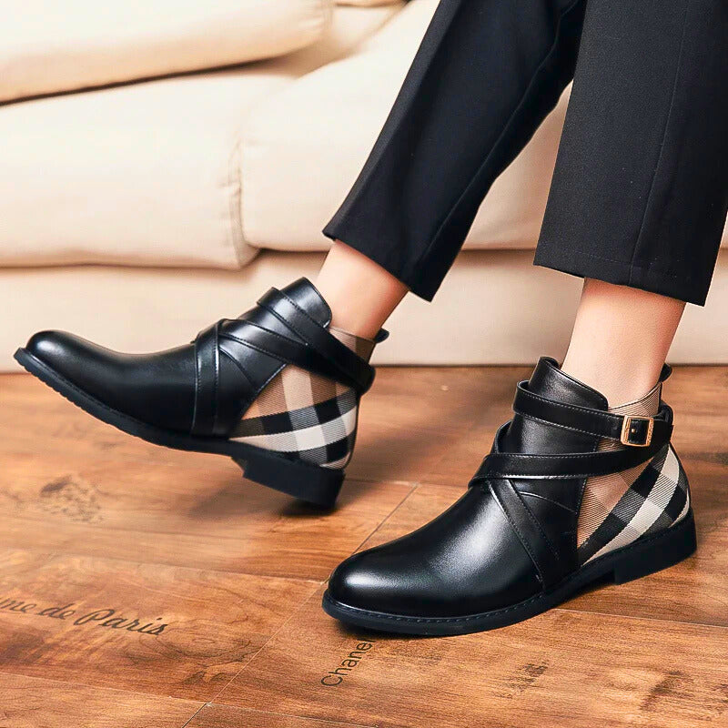 MILANO CHECK BOOTS
