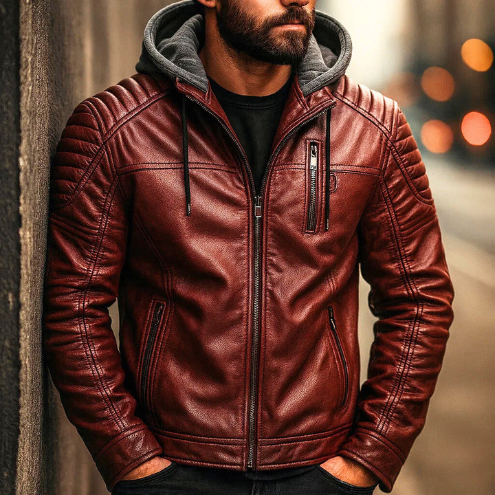 COLT™ – Maddox Leather Hoodie