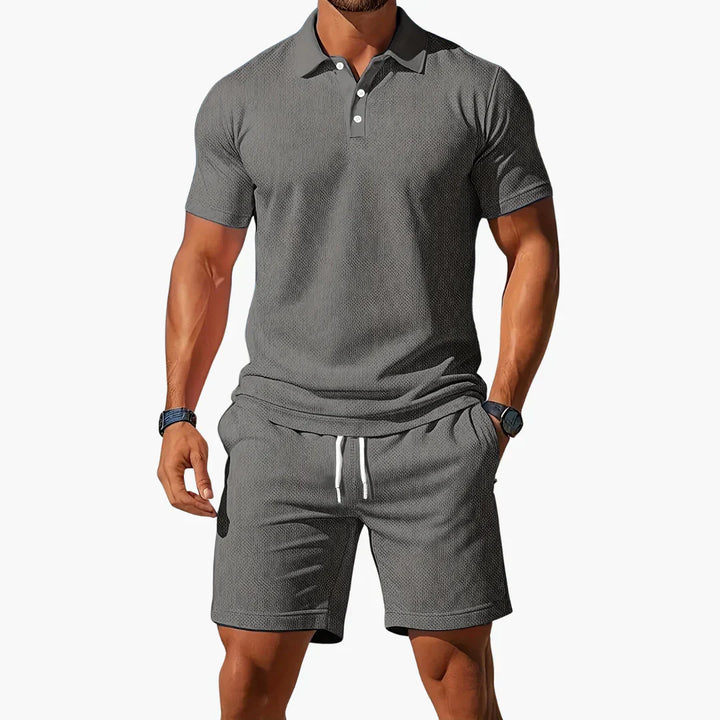 DECLAN™ – Premium Summer Polo & Shorts Set