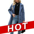 MOORE™ - Casual Wool Blend Warm Coat with Notch Lapel for Winter Wear