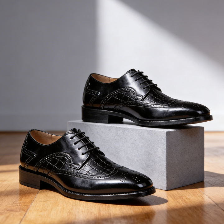 VERCELLI™ – Croc Oxfords