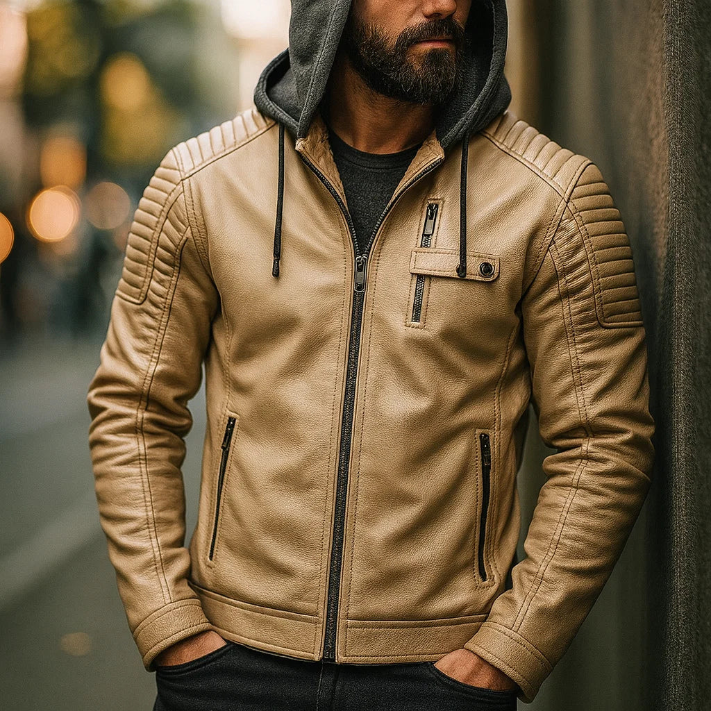COLT™ – Maddox Leather Hoodie