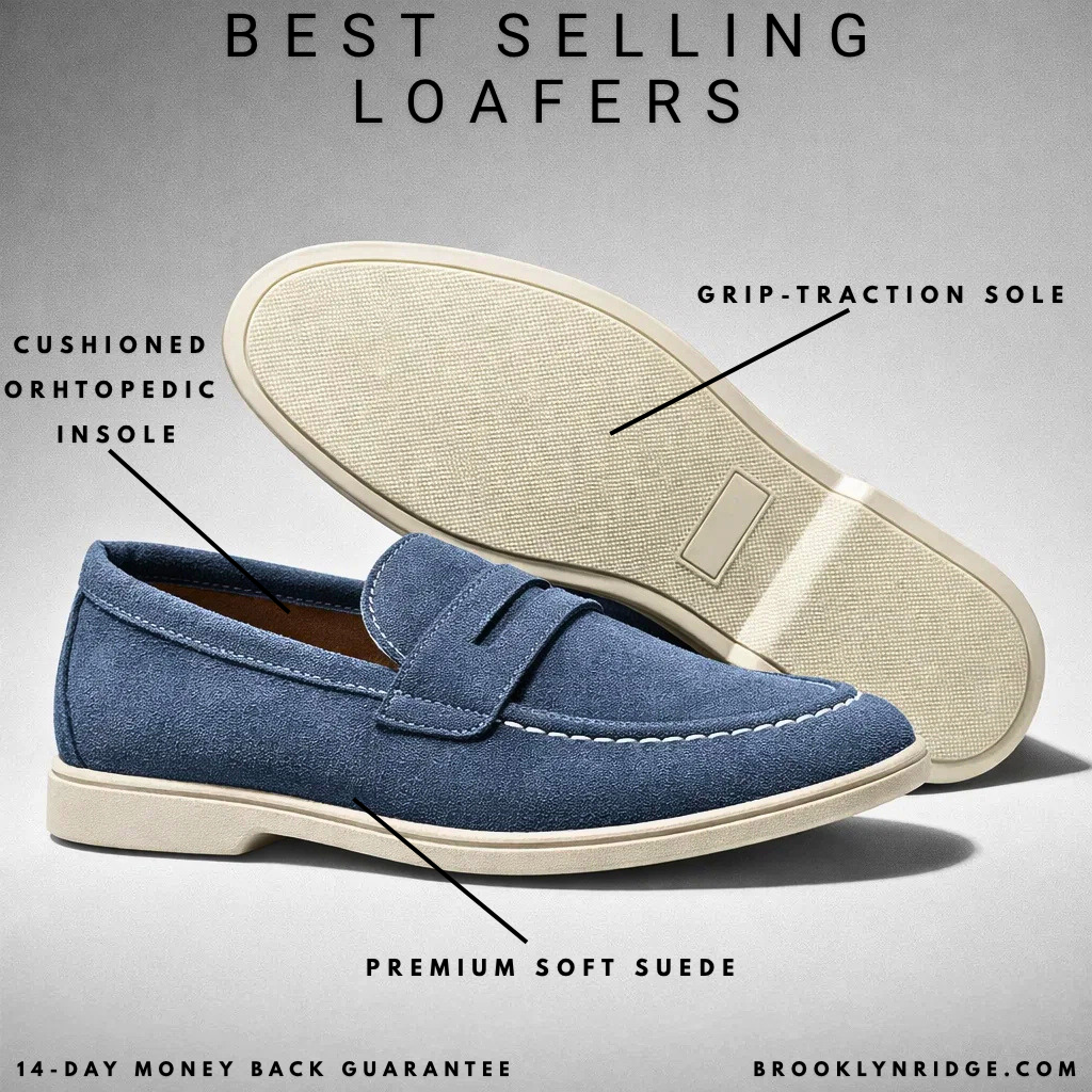 MARINO™ – Suede Loafers