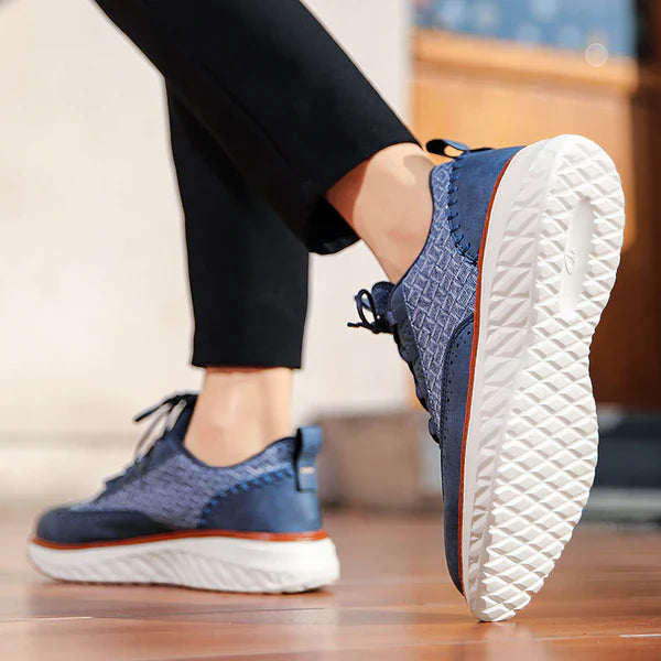 BRAXTON™ – Ridge Leather Sneakers