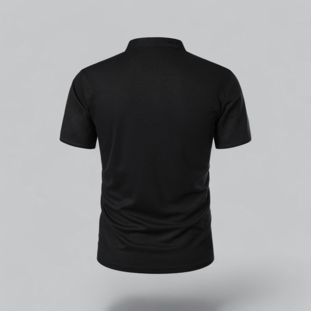LOUIS™ – Collarless Polo Shirt