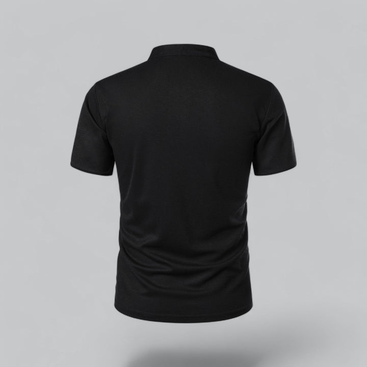 LOUIS™ – Collarless Polo Shirt