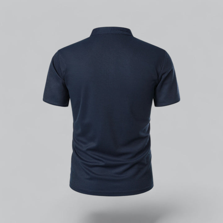 LOUIS™ – Collarless Polo Shirt