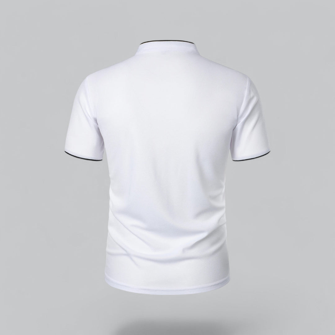 LOUIS™ – Collarless Polo Shirt