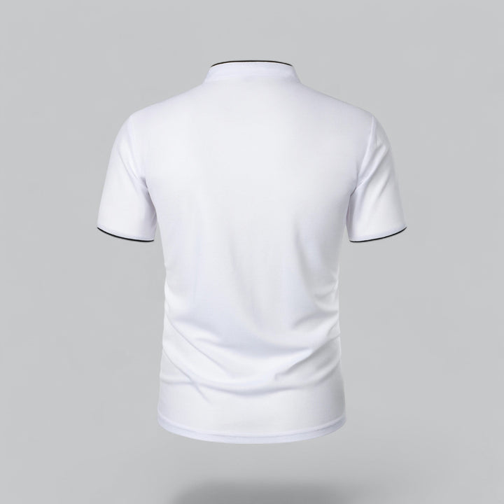 LOUIS™ – Collarless Polo Shirt