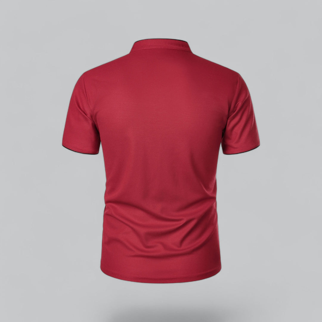 LOUIS™ – Collarless Polo Shirt