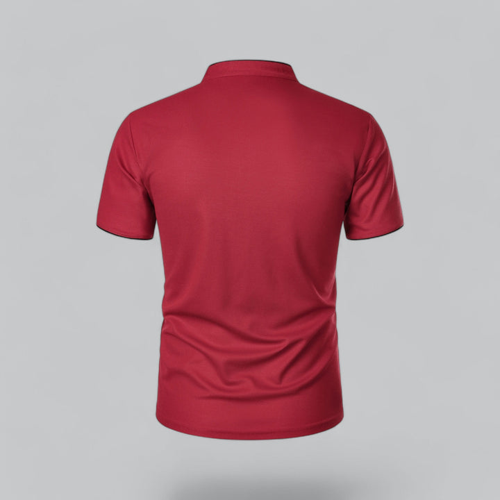 LOUIS™ – Collarless Polo Shirt