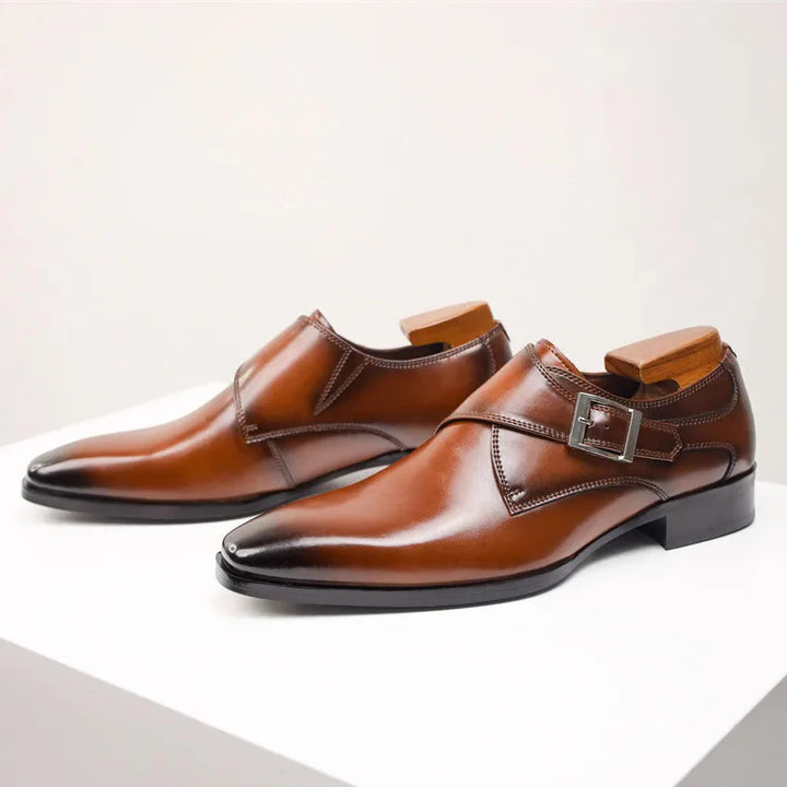 SANTORO™ – Leather Monk Strap