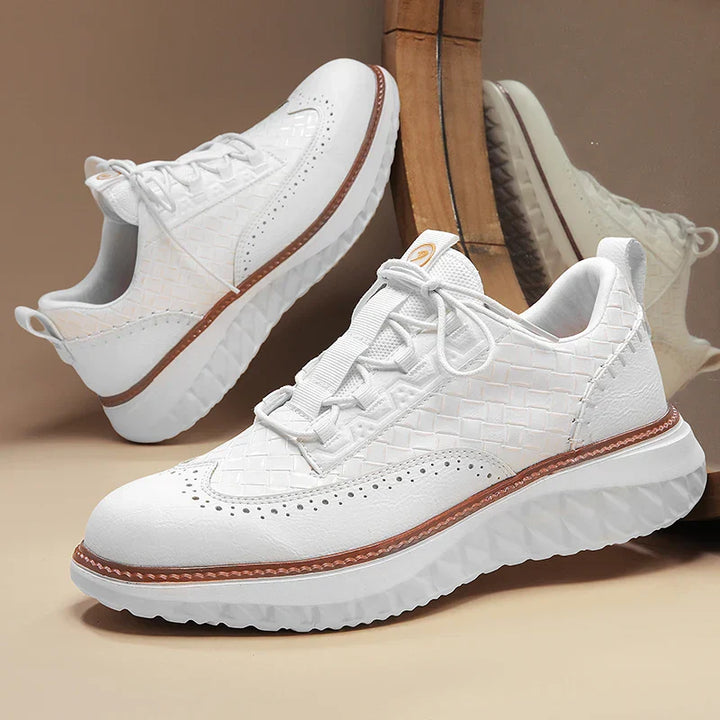 BRAXTON™ – Ridge Leather Sneakers