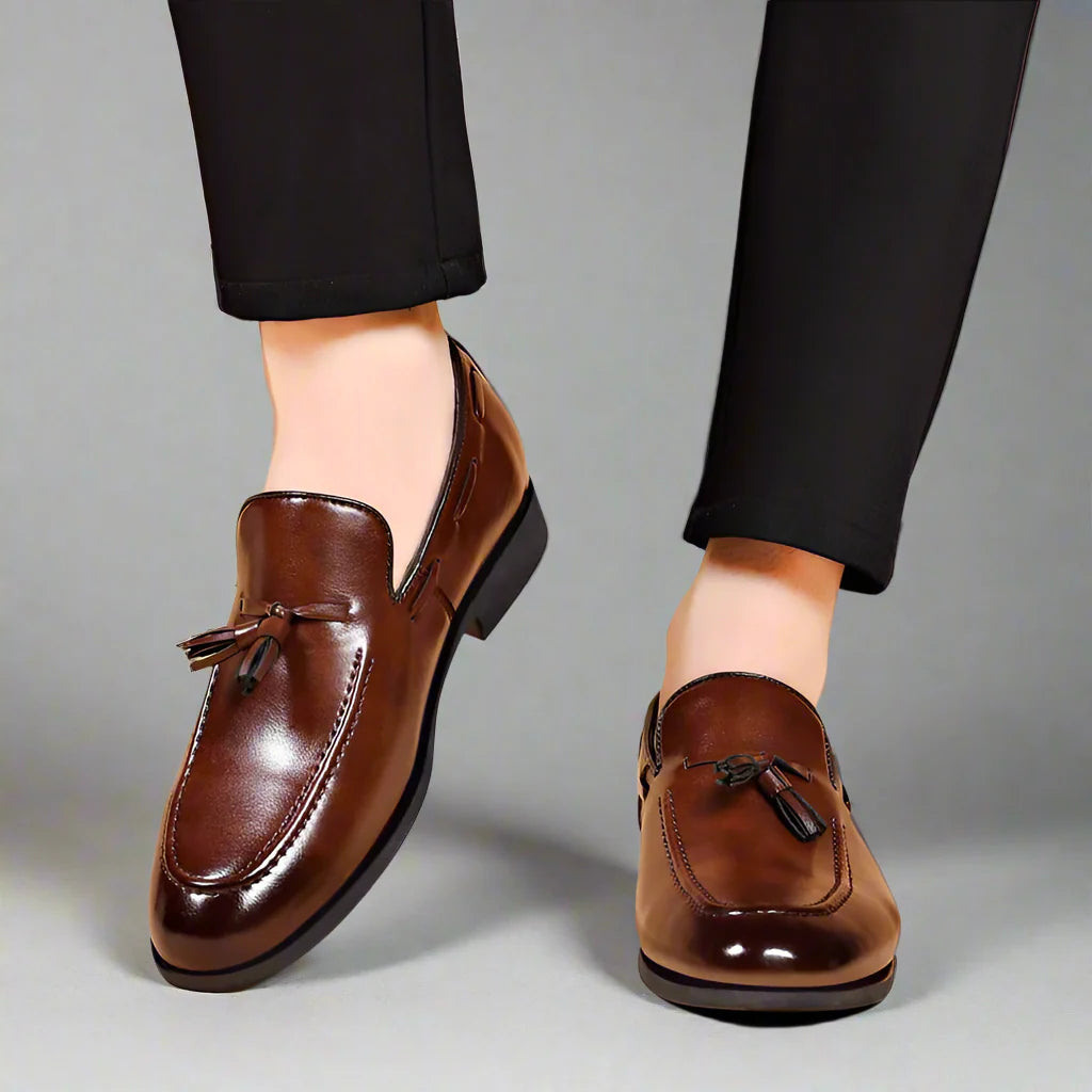 SANTO™ – Vieri Tassel Loafers