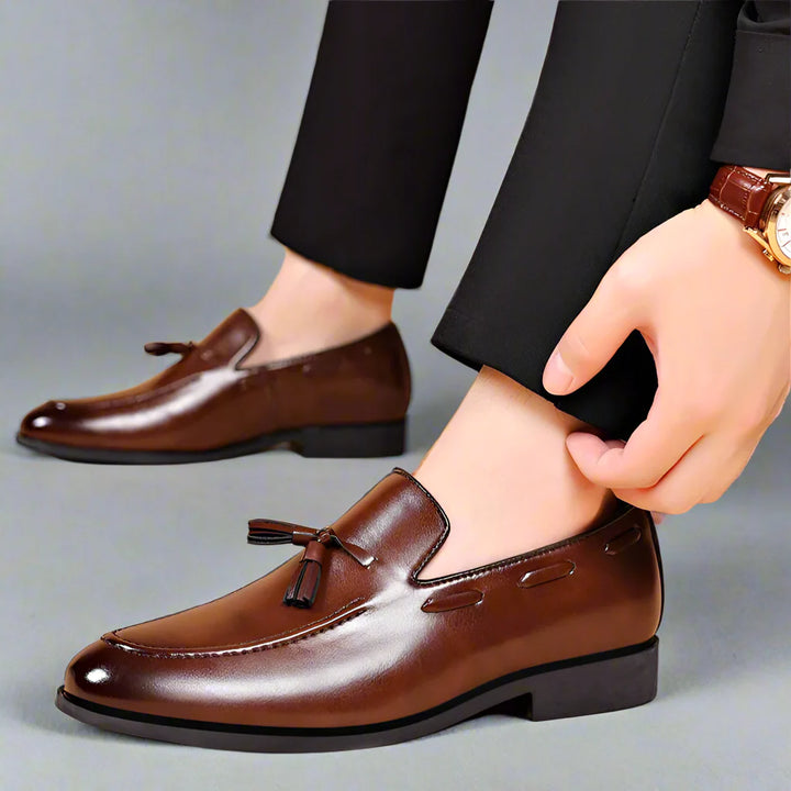 SANTO™ – Vieri Tassel Loafers
