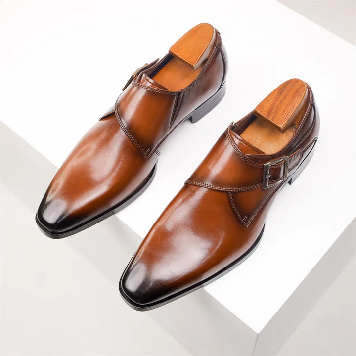 SANTORO™ – Leather Monk Strap