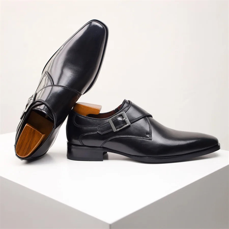 SANTORO™ – Leather Monk Strap