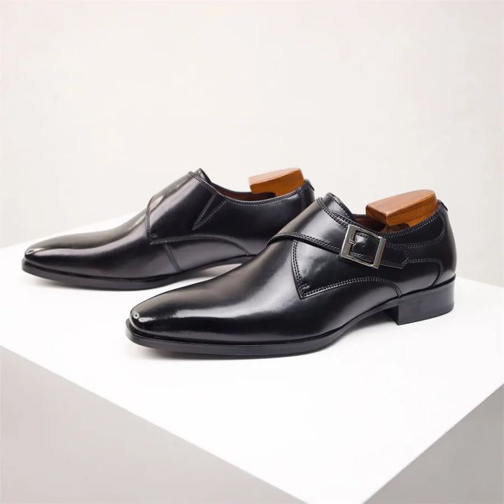 SANTORO™ – Leather Monk Strap
