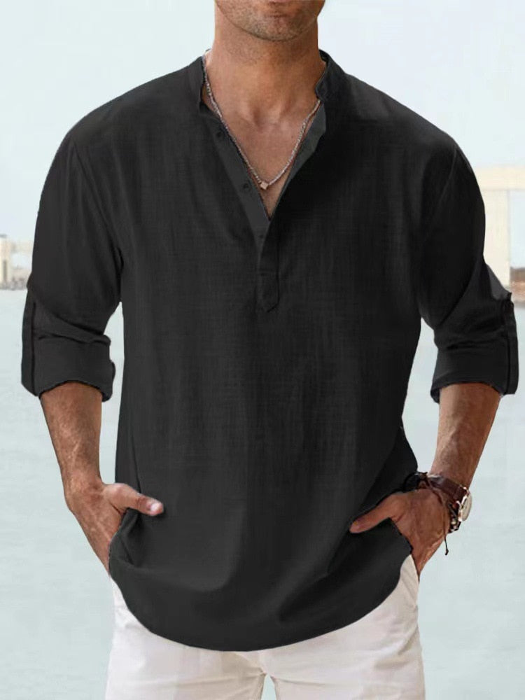 BLAKE™ – Breathable Button-Up Shirt
