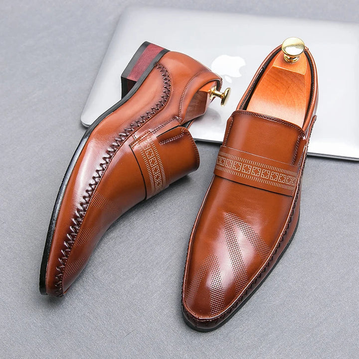 CARVELLI™ – Genuine Leather Loafer
