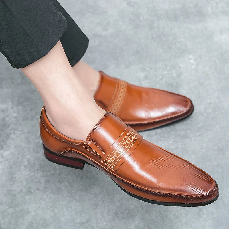 CARVELLI™ – Genuine Leather Loafer