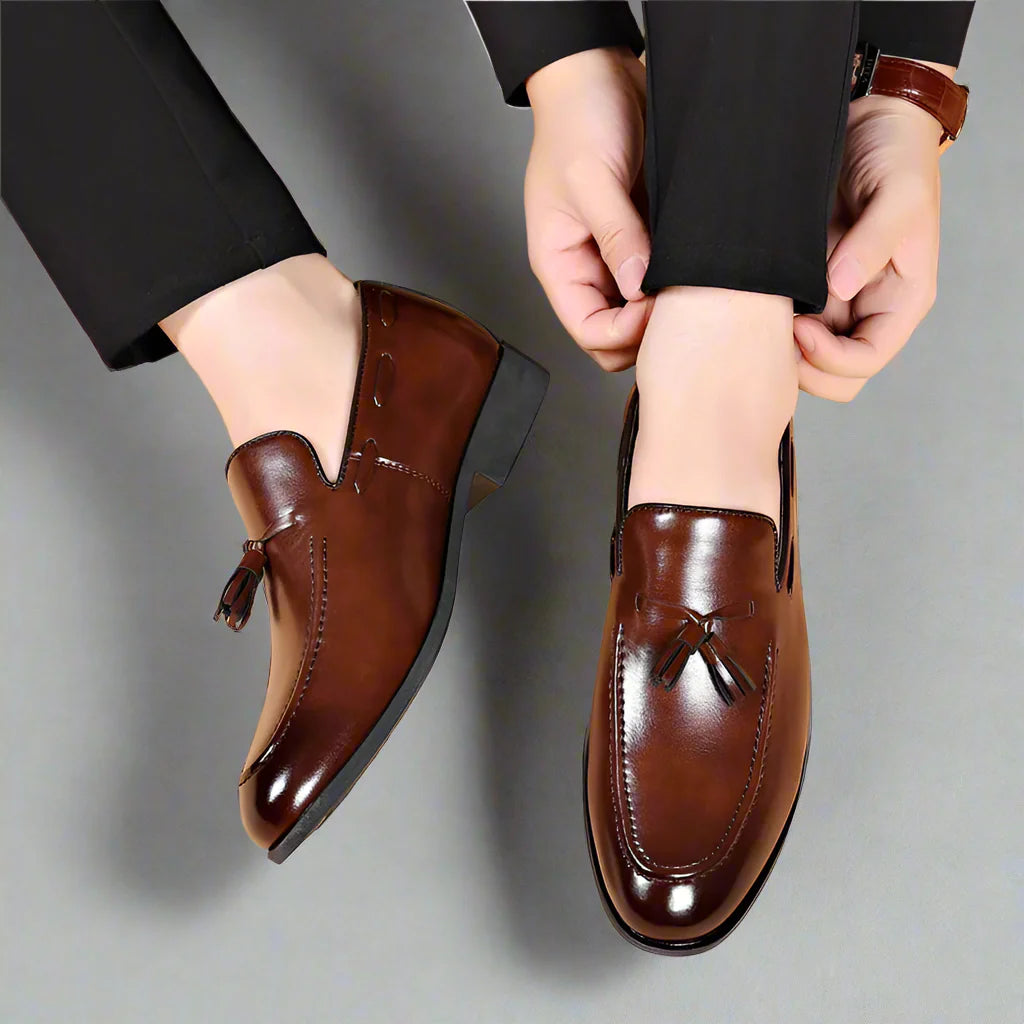 SANTO™ – Vieri Tassel Loafers