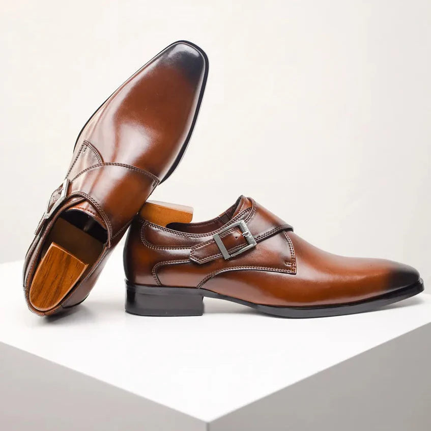 SANTORO™ – Leather Monk Strap
